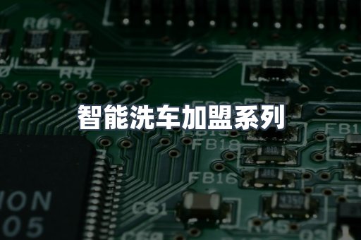 自助洗车加盟项目